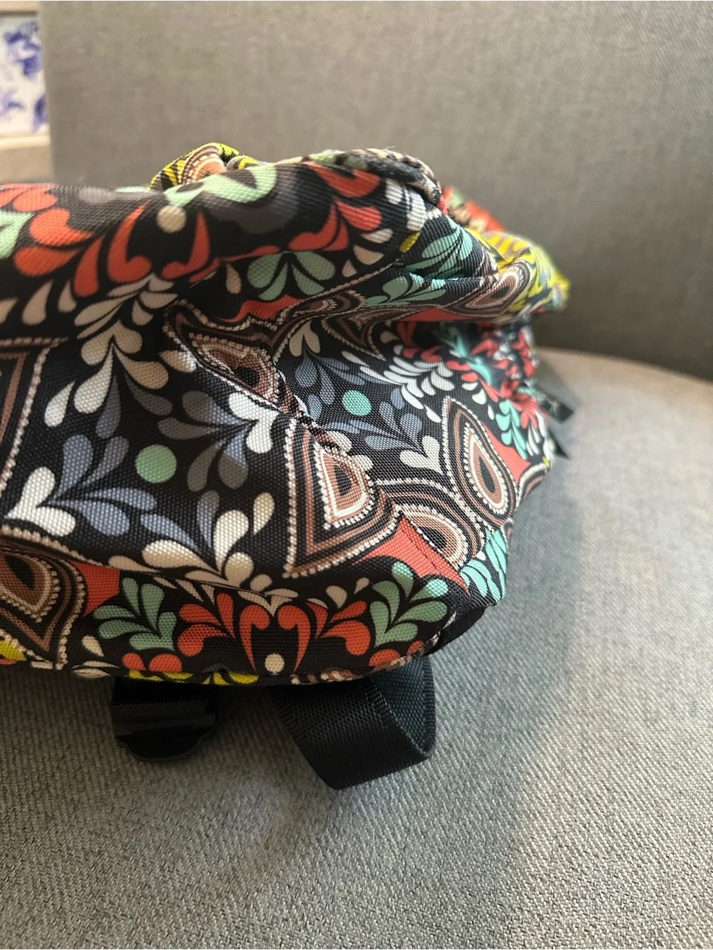 Like New Vera Bradley Sierra Floral Paisley Backpack